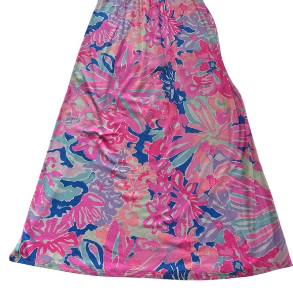 Lilly Pulitzer Sloane Playa Hermosa Sleeveless Maxi Dress Size M - Picture 9 of 12